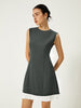 Clara | Ärmelloses Kleid mit Rüschensaum