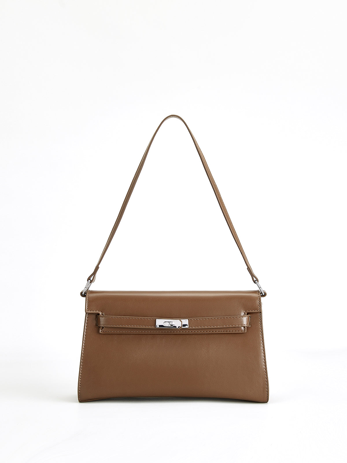 Stilbewusste Begleiterin | Flap Soft-Buckle Tote Bag