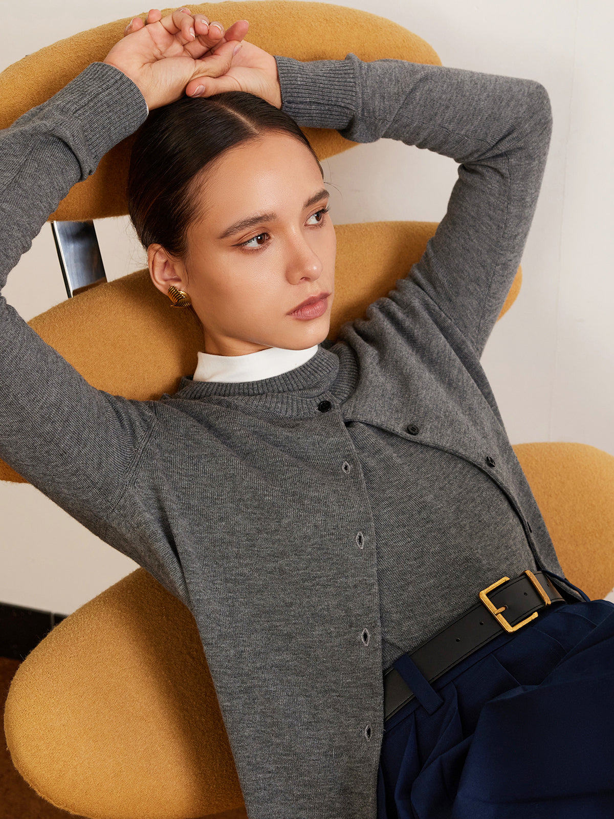 Anelka | Wollmischung Cardigan