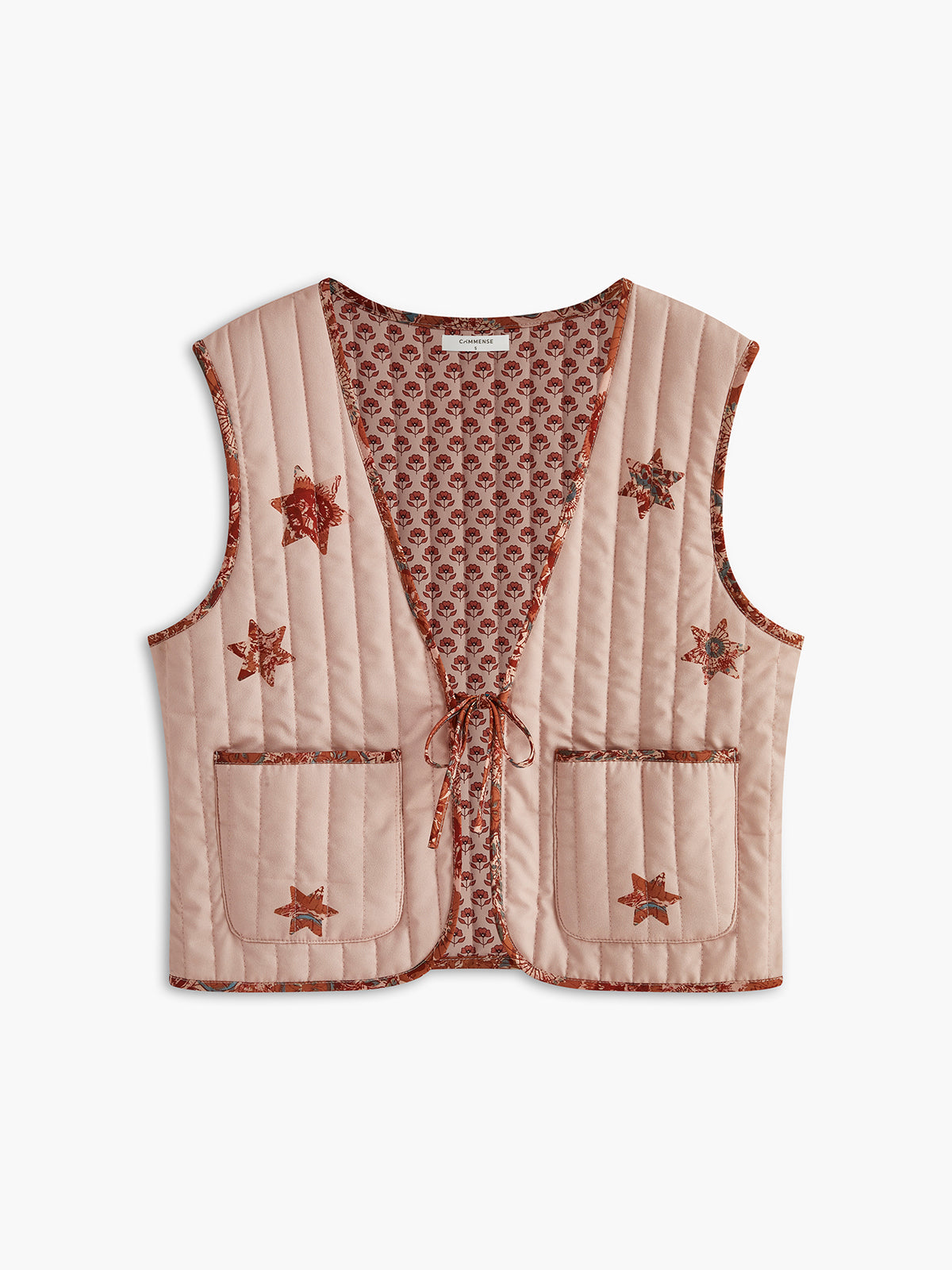 Leonie | Boheme Wendeweste mit Krawattenstil