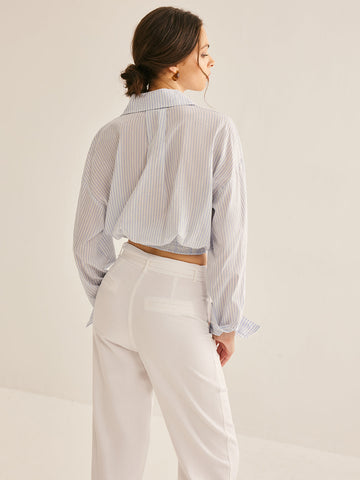 Max | Polo-Shirt mit feinen Streifen