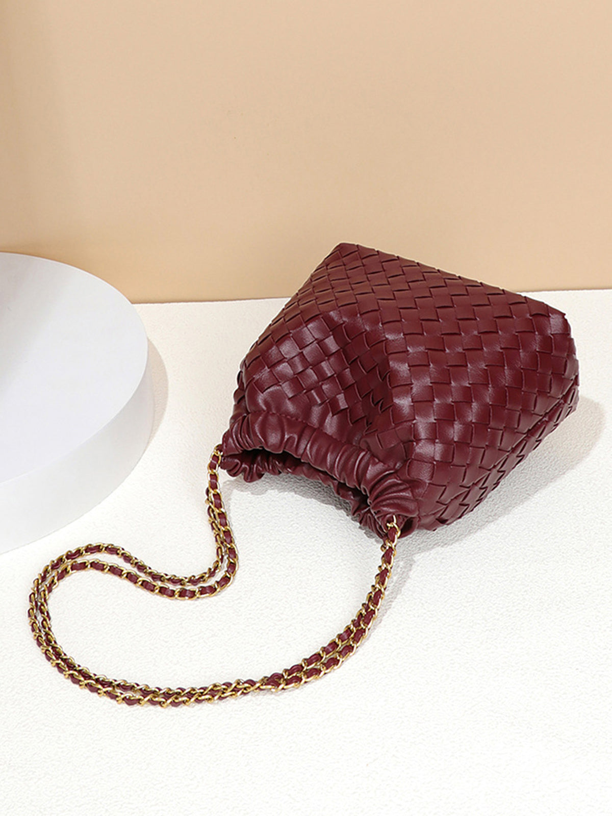 Anna | Woven Top-Handle & Schultertasche