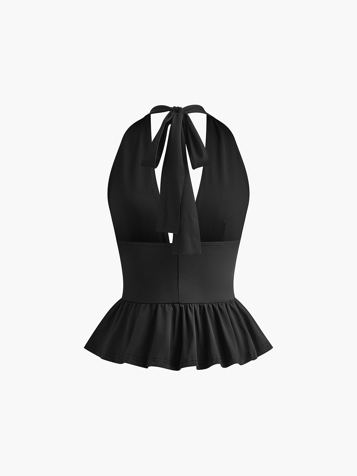 Clara | Rüschentop mit Nietenakzenten