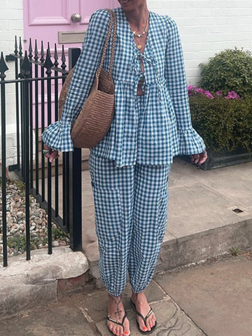 Clara | Rüschenset mit elastischen Hosen