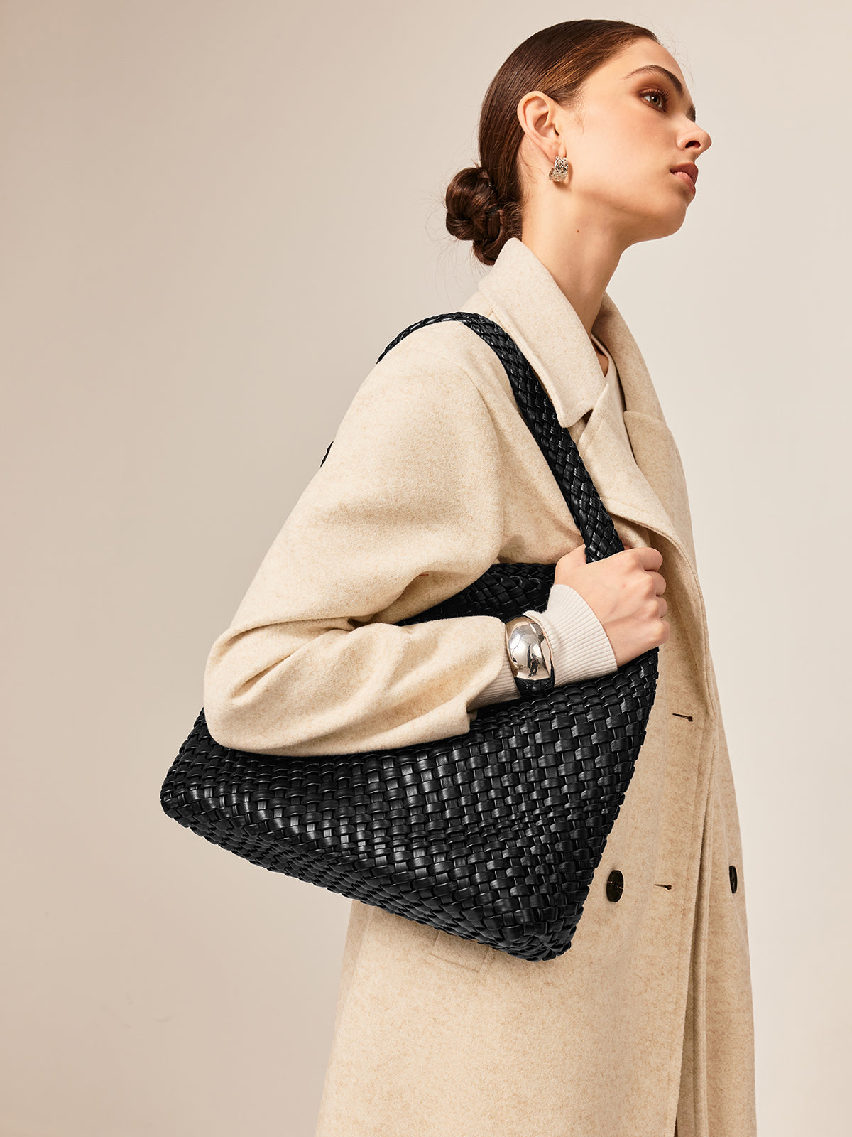 Felix | Große Kapazität Woven Armpit Bag