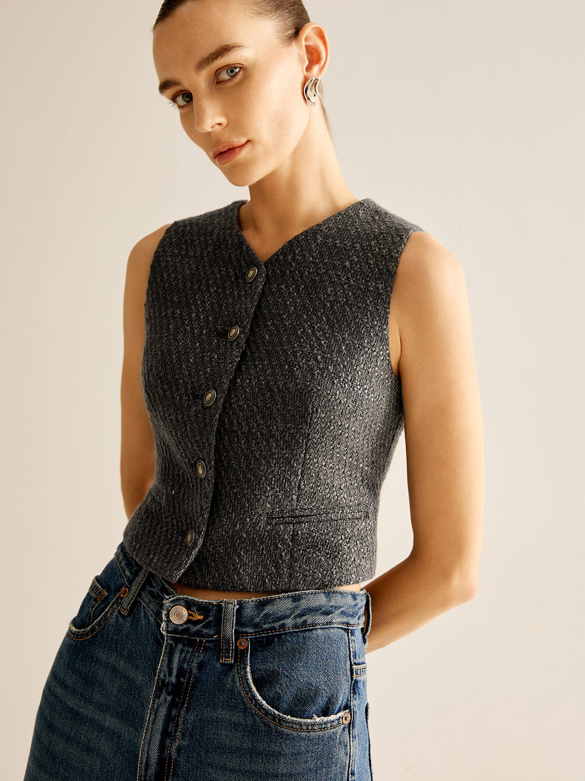 Viktor | Vintage Tweed Weste