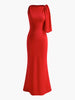 Lena | Elegantes geknotetes ärmelloses Maxikleid