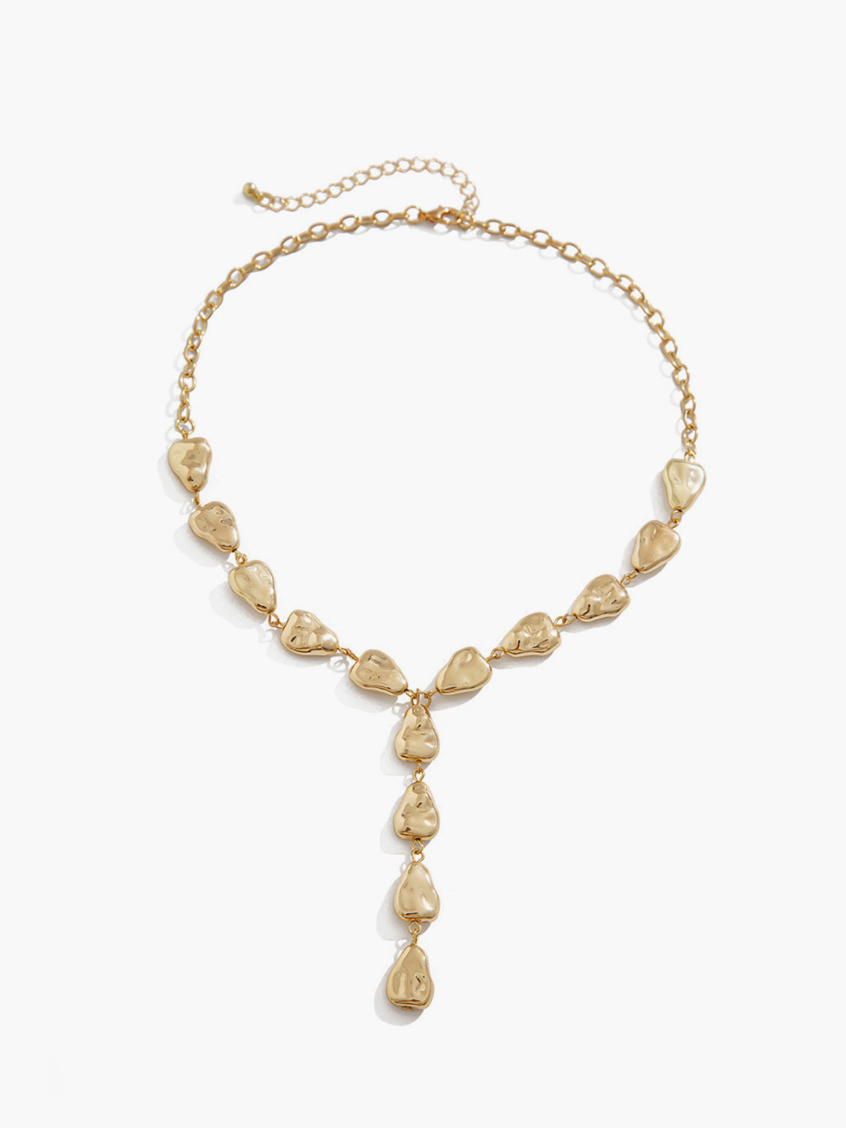 Eliana | Barocke Y-förmige Halskette mit Perlenanhängern