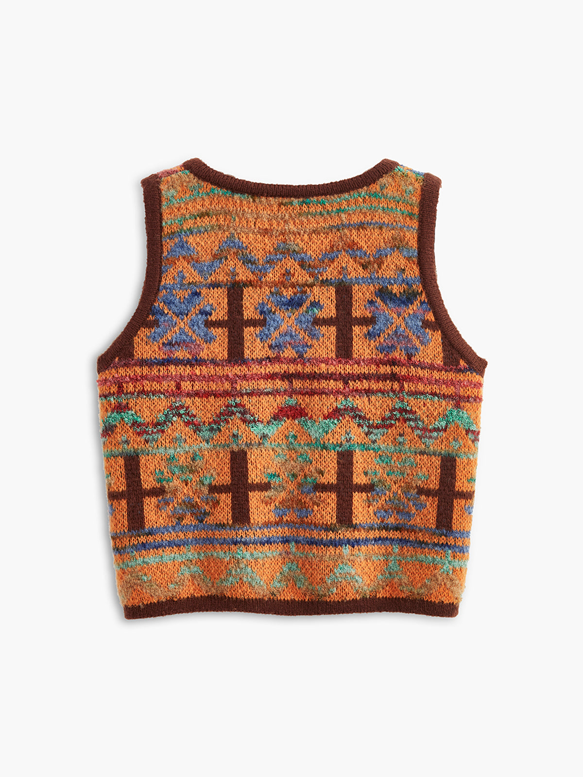 Boheme | Kuschelige Pullover-Weste mit V-Ausschnitt