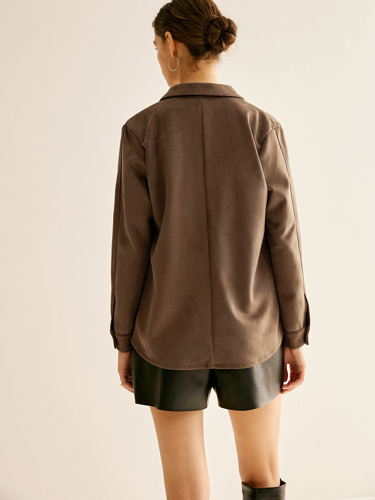 Jonas | Elegantes Wildleder-Polo-Shirt