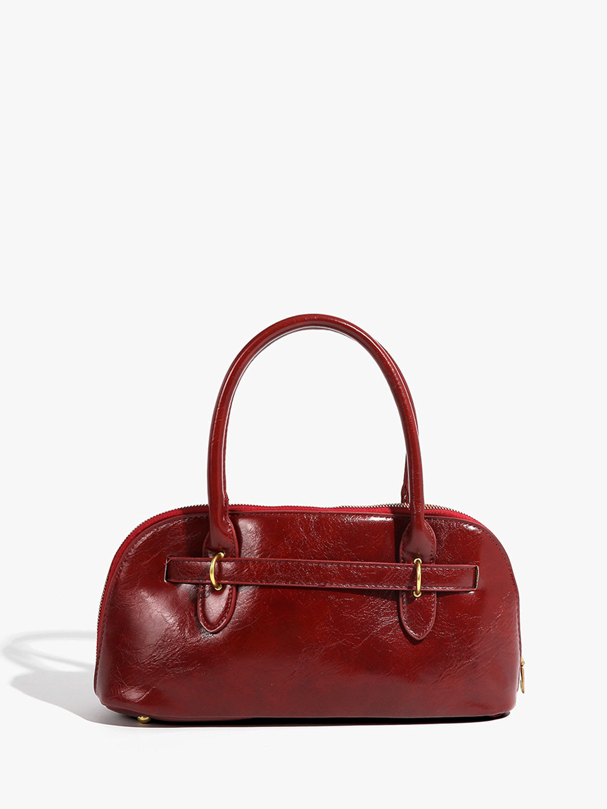 Clara | Retro Tasche mit Griff und Reißverschluss
