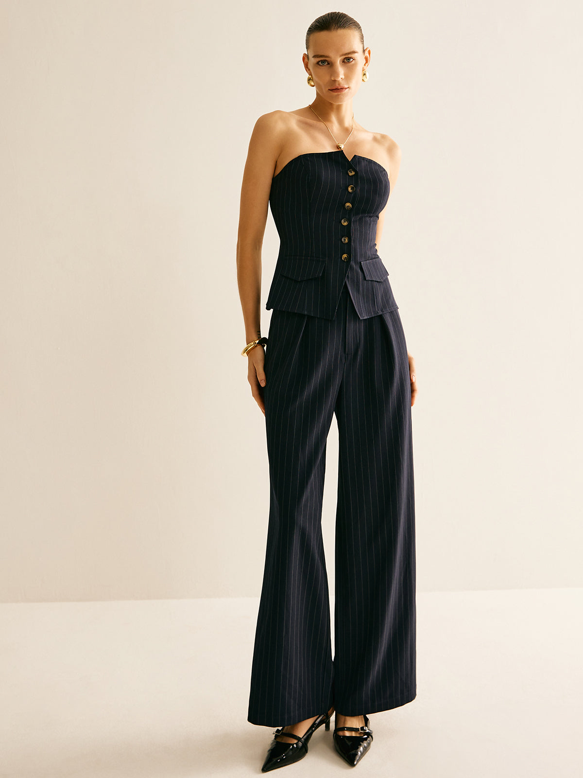 Lisa | Elegante Ärmelose Weste