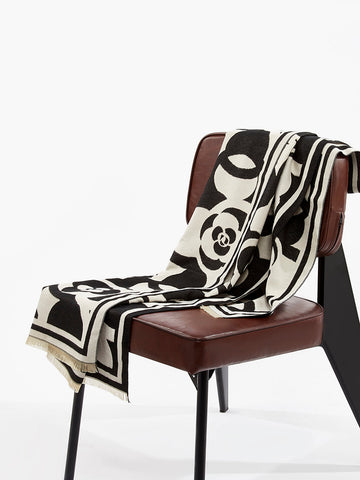 Clara | Vintage Blumenquastenschal