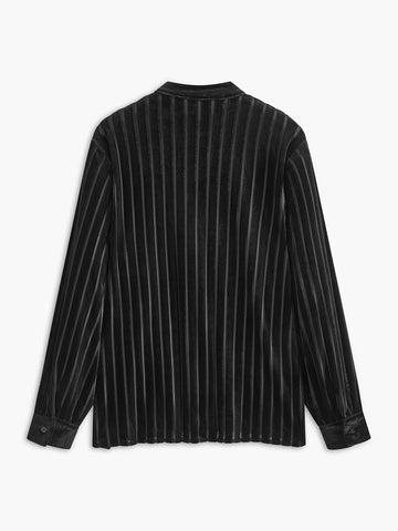 Viktor | Vintage-Pinstripe Button Polohemd
