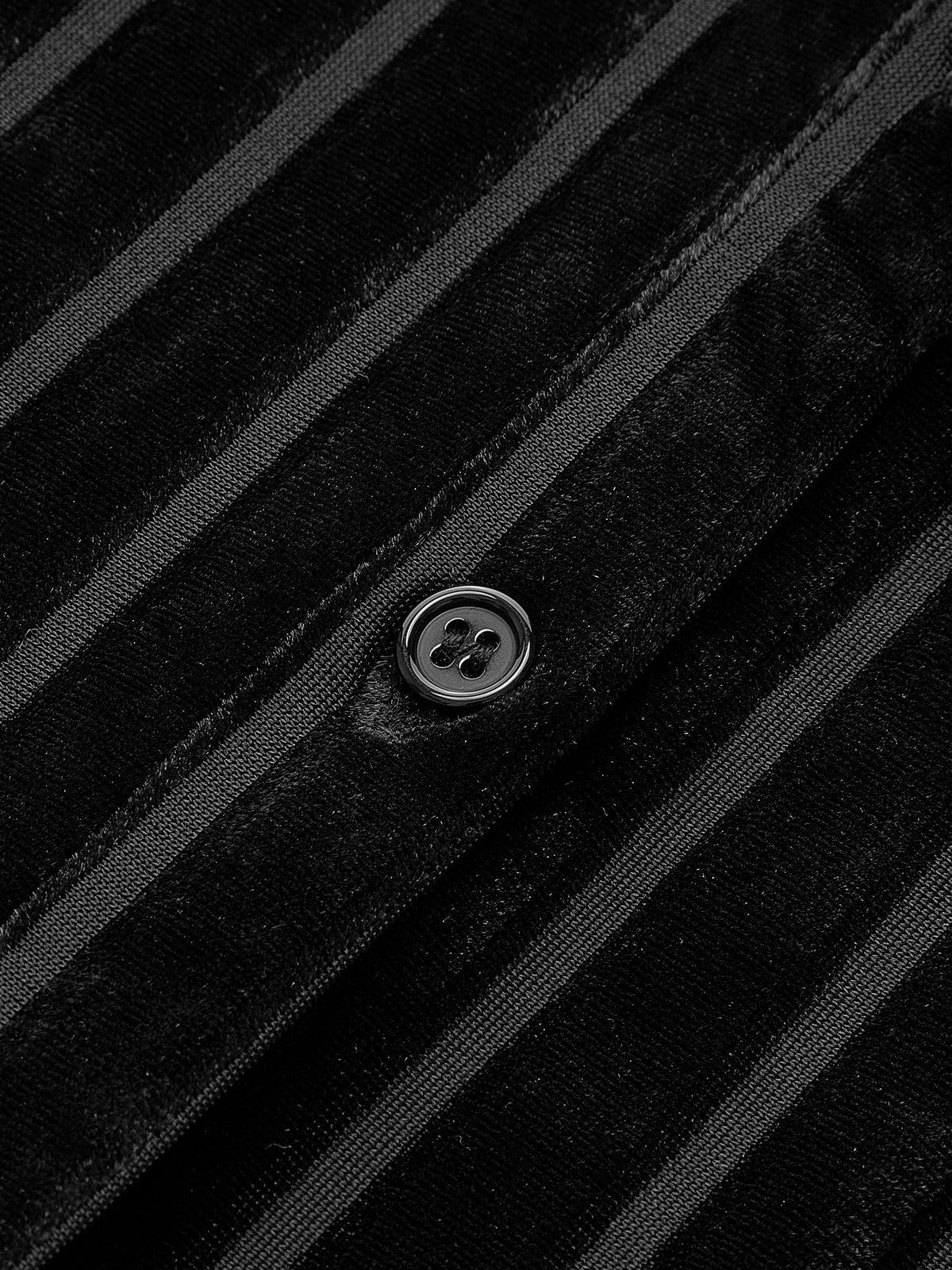 Viktor | Vintage-Pinstripe Button Polohemd