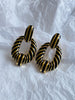 Anna | Vintage Croissant Twist Creolen