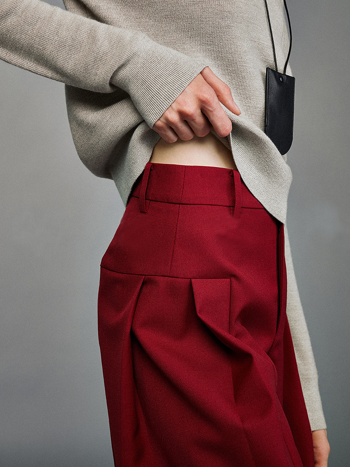 Pauls Weitenhosen | Plissierte Weitbein-Hosen