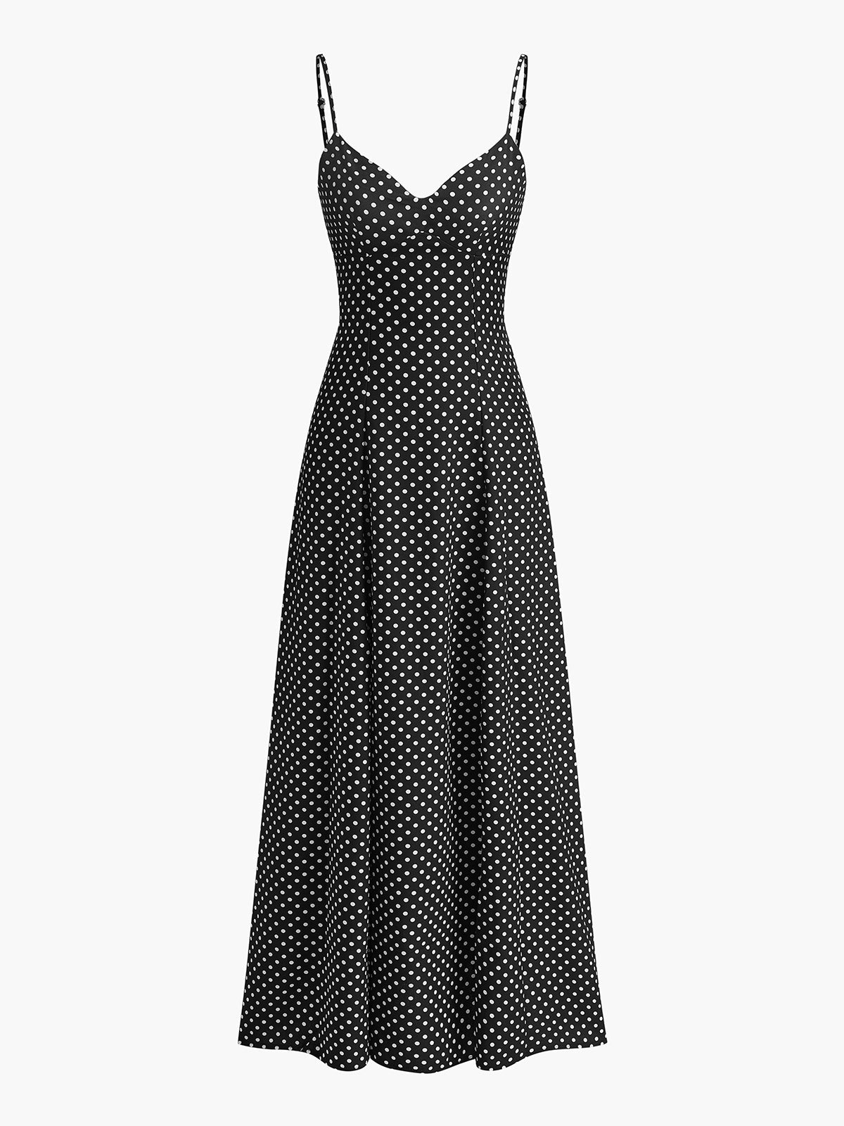Clara | Romantisches Polka Dot Cami-Kleid