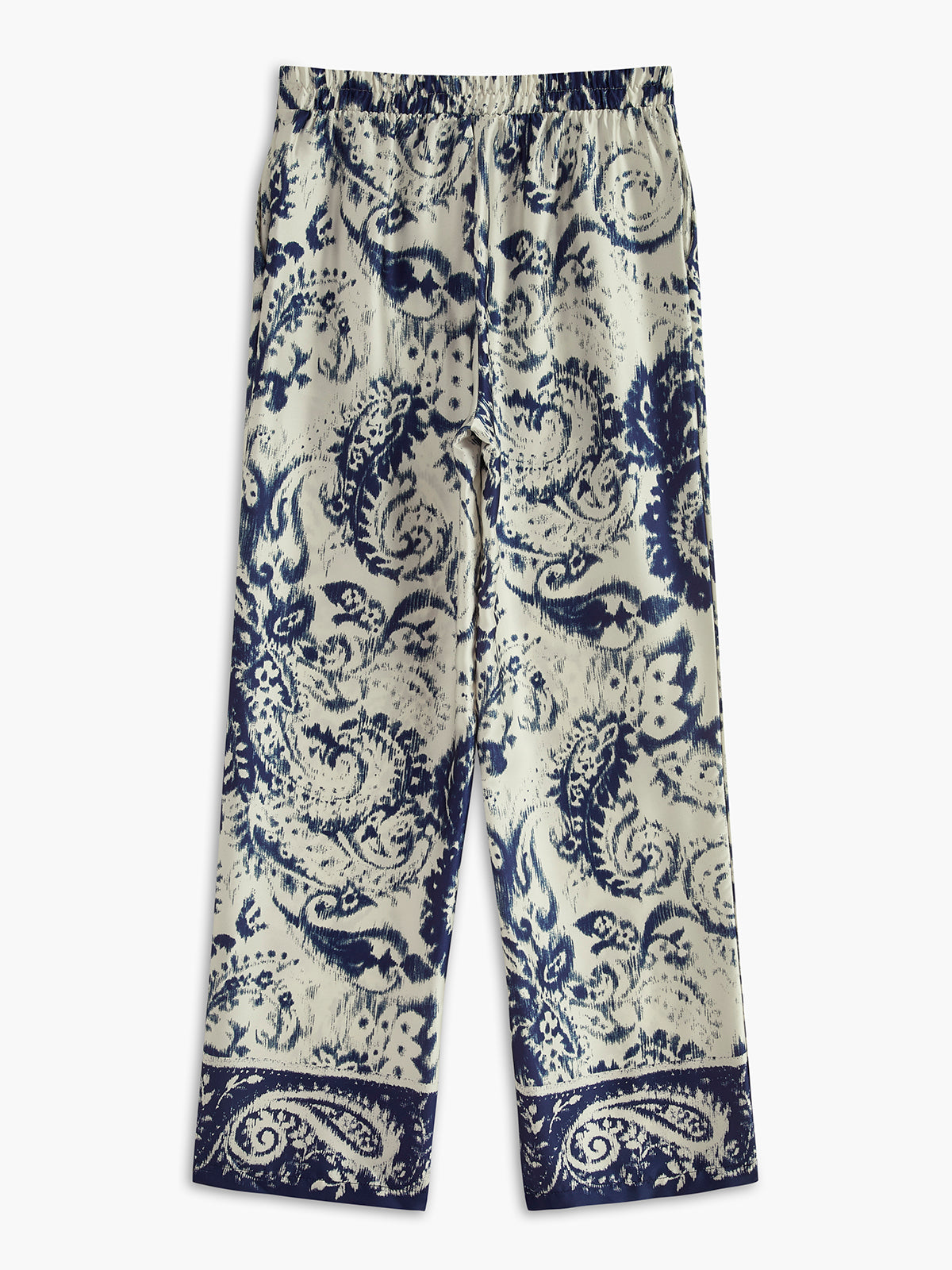 Boheme | Elegante Satin-Hose mit Reißverschluss
