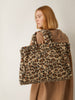 Sophie | Kuschelige Schultertasche im Leopardenmuster