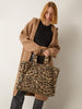 Sophie | Kuschelige Schultertasche im Leopardenmuster