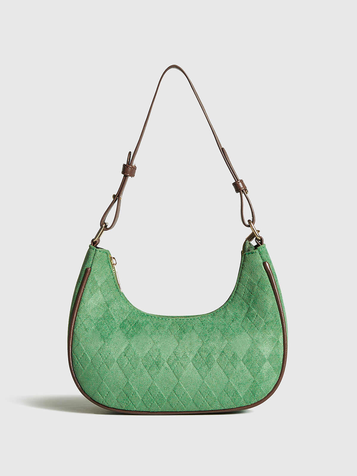 Felix Taschen | Verstellbare Riemen-Tasche mit rhombischem Muster