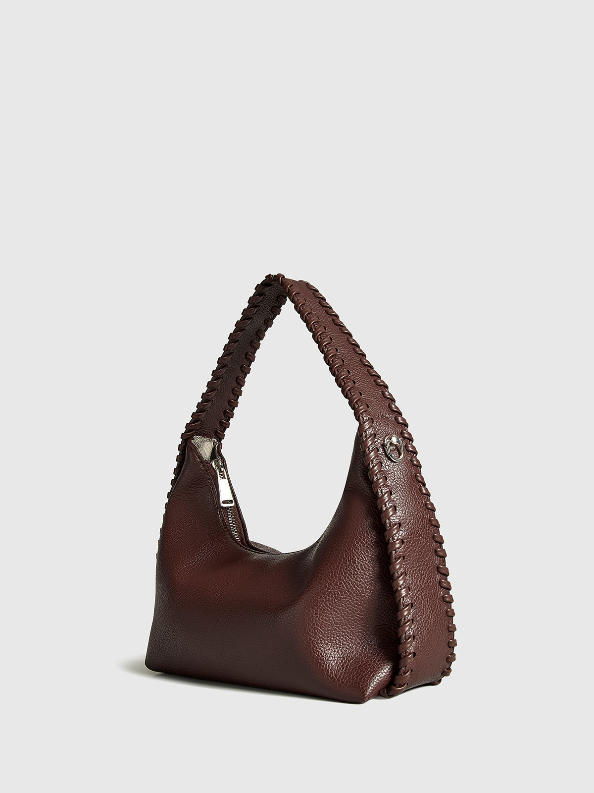 Leonie | Woven Zipper Tote Bag
