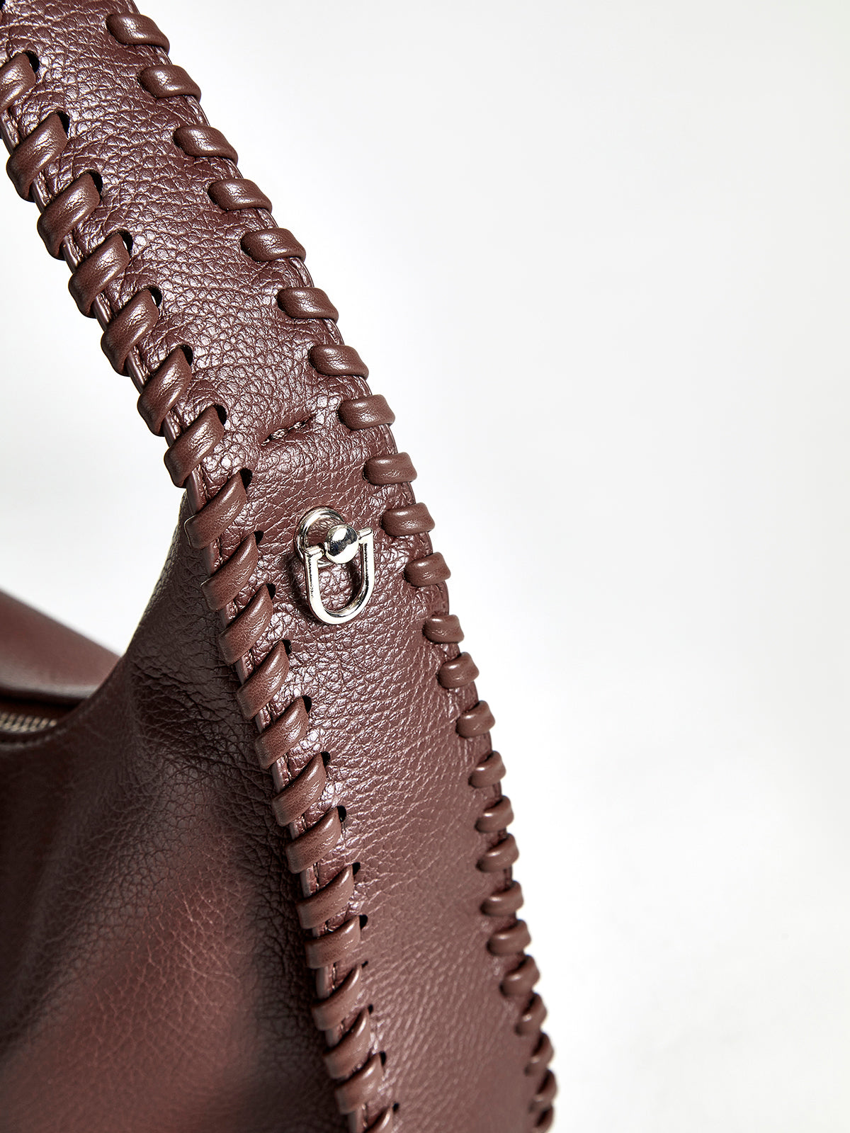 Leonie | Woven Zipper Tote Bag