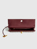 Clara | Zwei-Wege Woven Flap Clutch Schultertasche