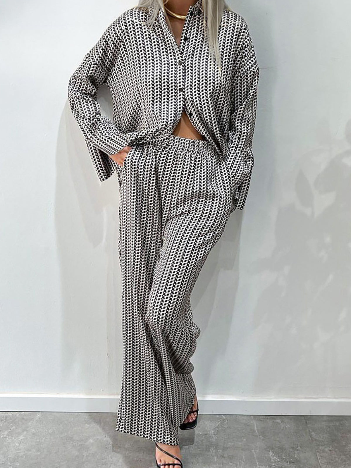 Viktoria | Vintage Hosenanzug mit elastischem Bund