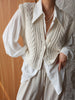 Lukas | Chunky Gestrickter V-Ausschnitt-Knopf-Cardigan