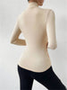 Lara | Elegantes T-Shirt mit Crossover-Kragen