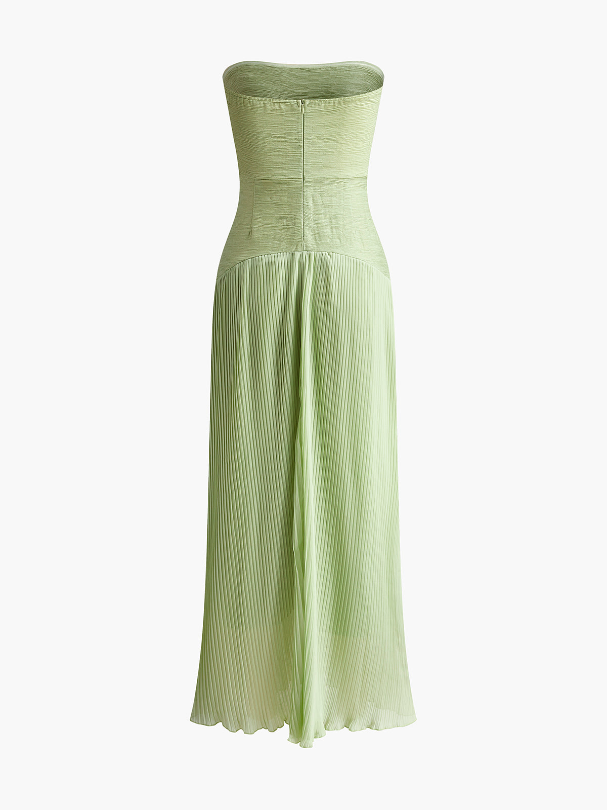 Clara | Elegantes Plisseekleid mit Reißverschluss