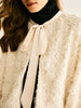 Emilia | Eleganter Fuzzy Blazer mit Bindekragen