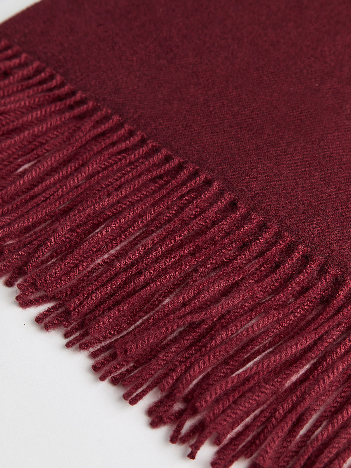 Paul | Vintage Quasten Schal aus Wollmischung