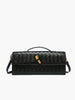 Clara | Zwei-Wege Woven Flap Clutch Schultertasche