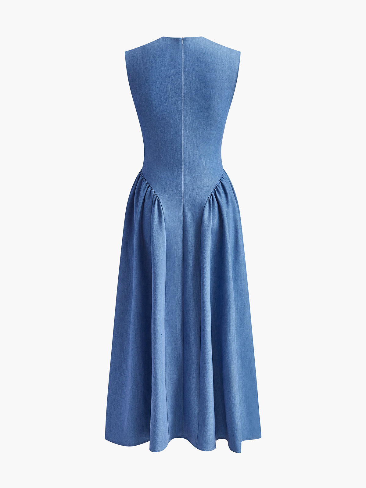 Isabella | Ärmeloses Plissée-Kleid