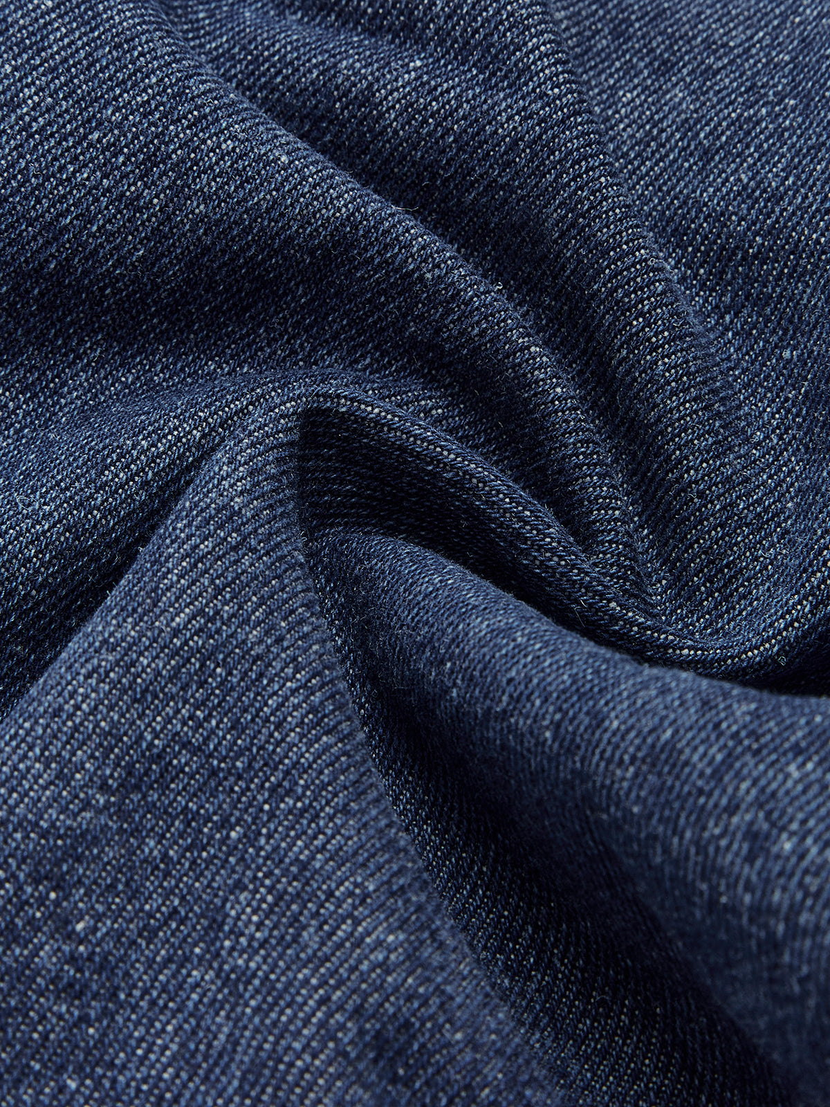 Max | Denim-Weste mit Taschen und Umlegekragen