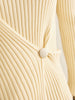 Mia | Eleganter Mock-Neck Rippstrickpullover