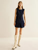 Clara | Ärmelloses Denim Kleid