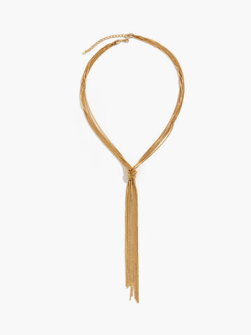 Mia | Knotenförmige Y-Halskette