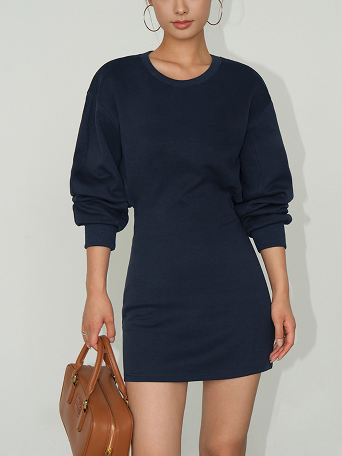 Lena | Elegantes Cutout-Kleid mit langen Ärmeln