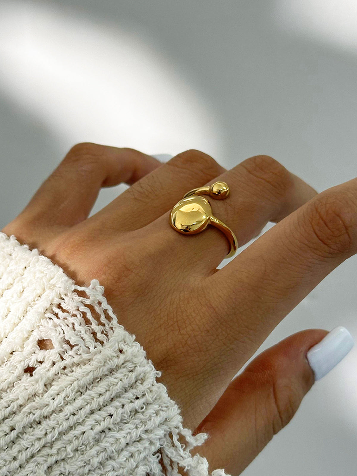Marie | Asymmetrischer Offener Ring