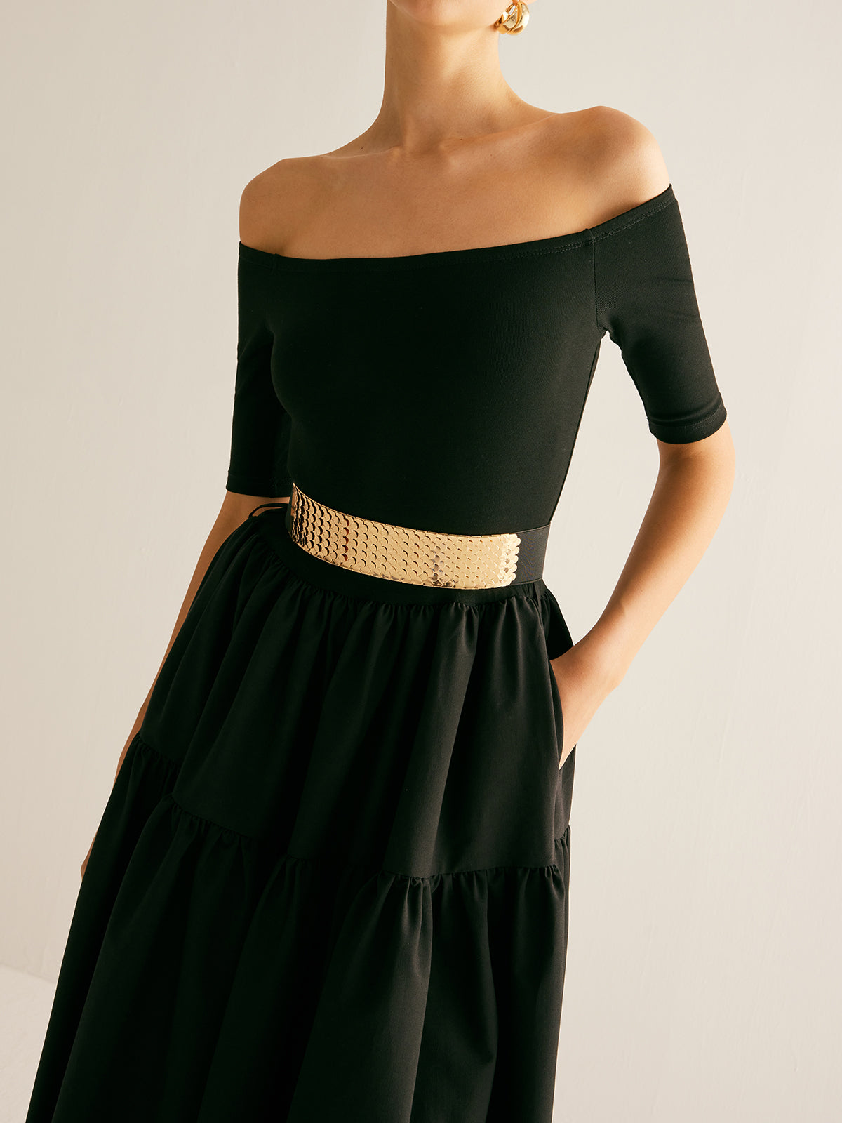 Felix | Elastischer Fischschuppen-Gürtel