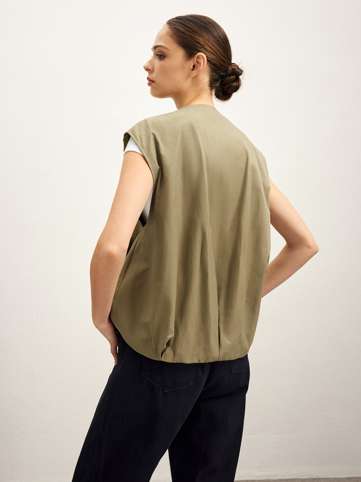 Max | Lässige Weste mit Doppelreißverschluss