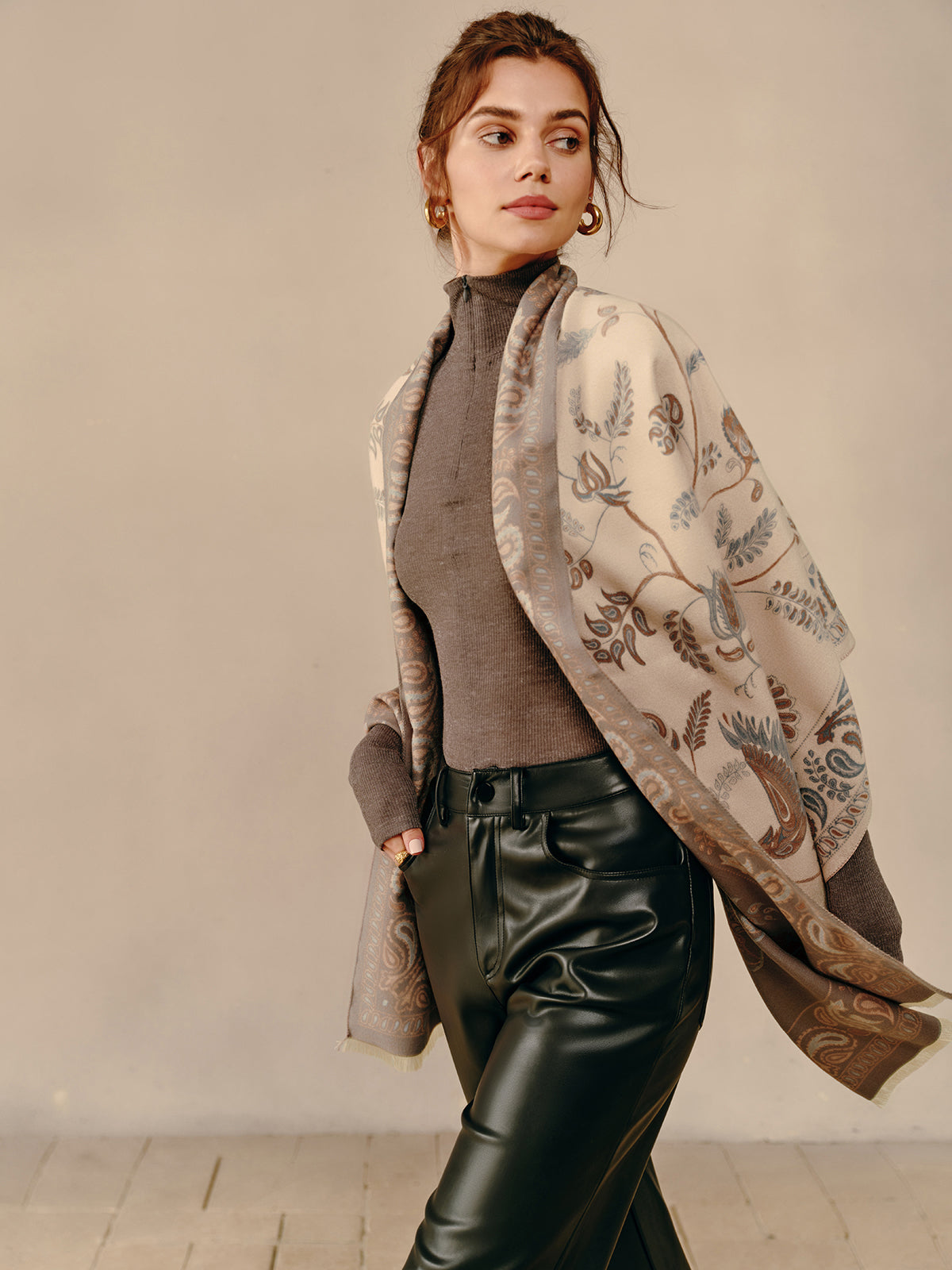 Sarah | Doppelter Eleganter Schal