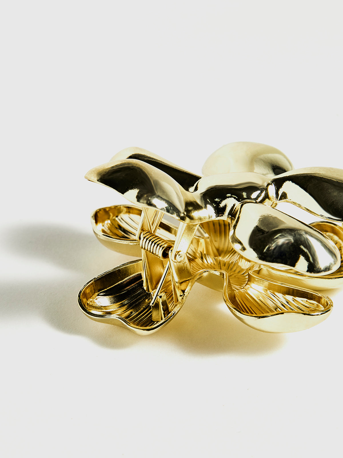 Clara | Elegante goldene Haarspange