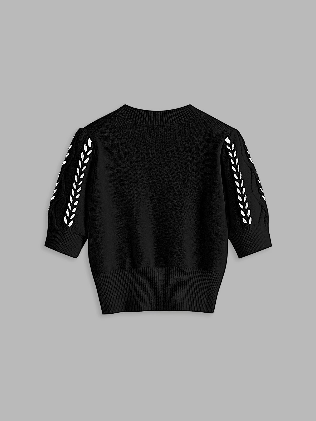 Clara | Korsett-Top mit Kontrastbesatz