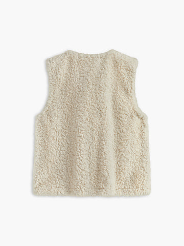 Lena | Gemütliche Fleece-Weste mit Taschen