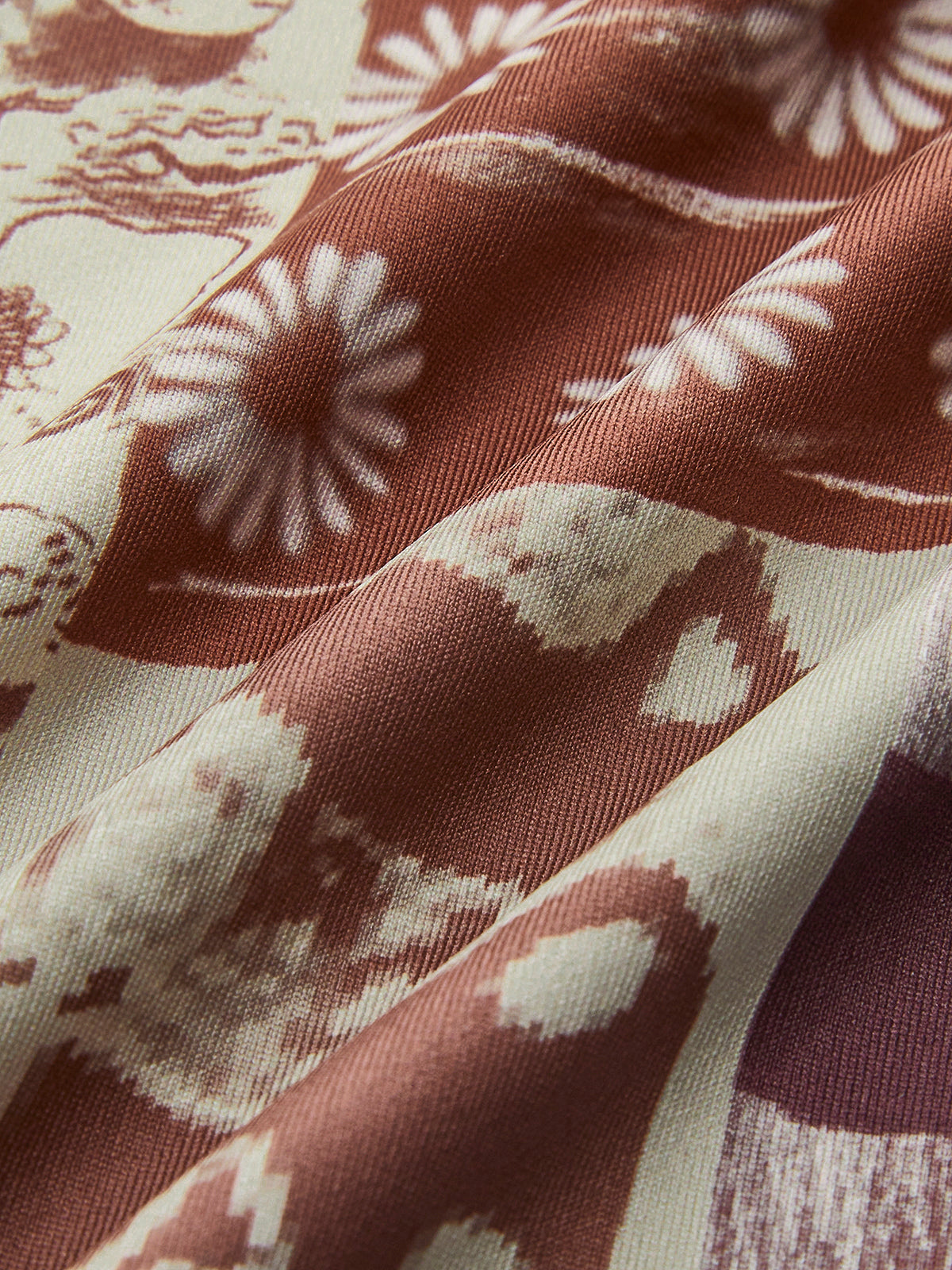 Lena | Boheme Bedrucktes, schmales Jersey-Kleid